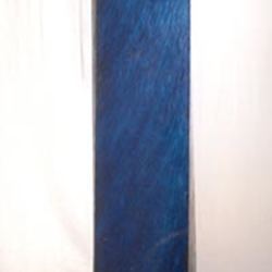 "Blau", aus dem Zyklus "Farben und Formen"
Holz, gefasst und bemalt
Hhe : 1,70 m, 1993