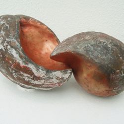 "Zwei" - Bronze, teilpoliert, 2008